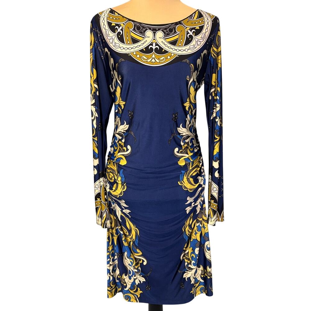 ANALILI Women’s Flattering Bodycon Silky Stretch Knit Sheath Dress | Size L